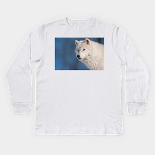 Arctic Wolf Kids Long Sleeve T-Shirt